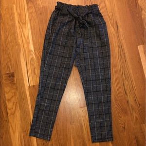Plaid trousers